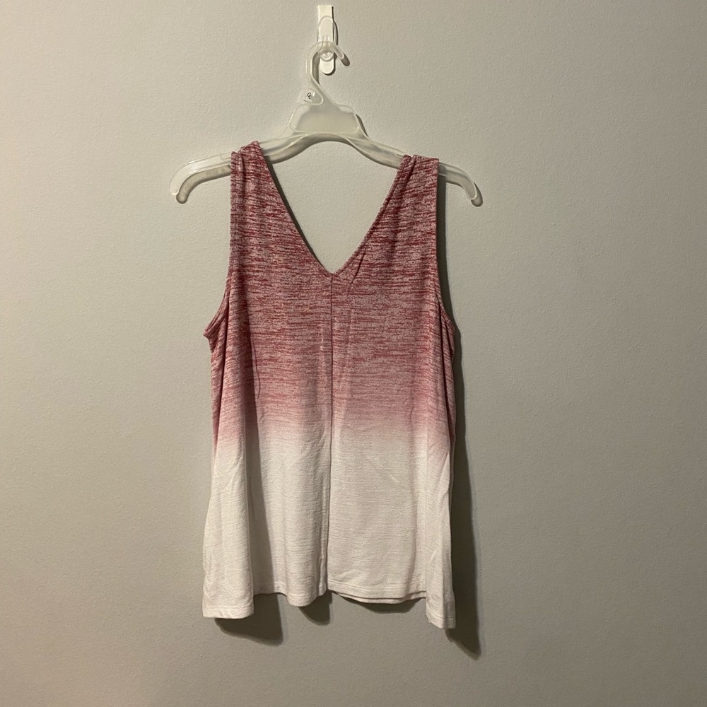 ana pink ombré tank top
